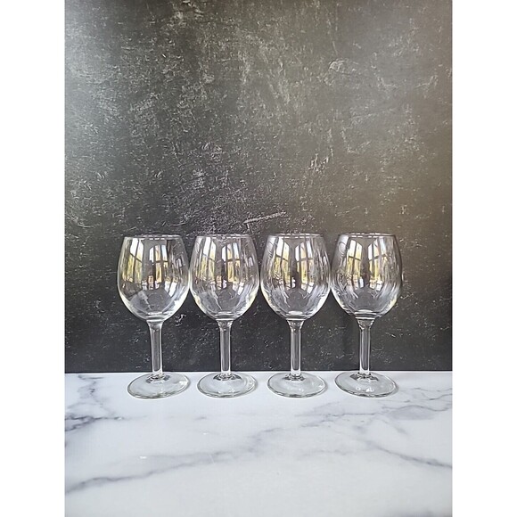 Clear Wine Glasses Set Of Four - Picture 1 of 10